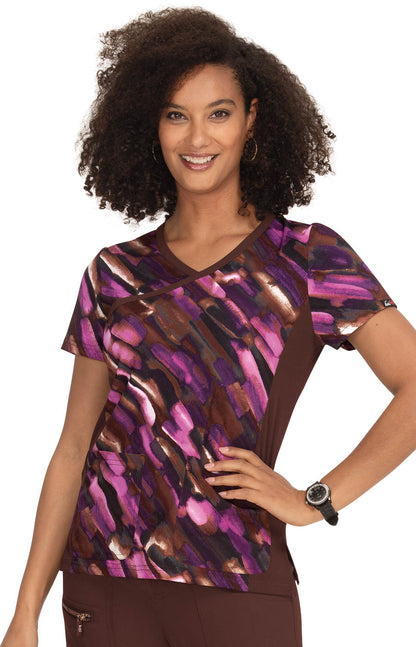 Lite 385PR Raquel Top Watercolor Strokes