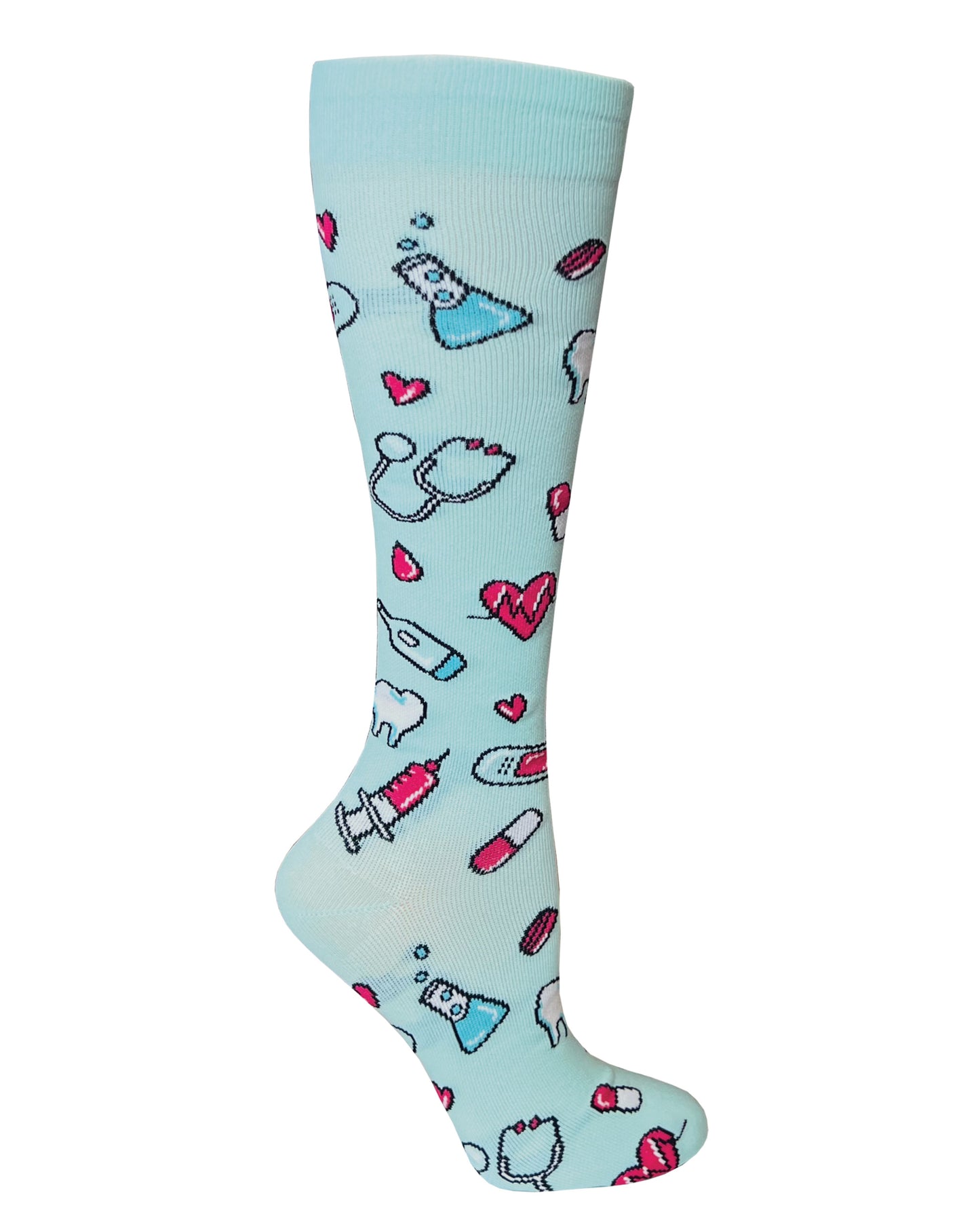 Prestige 386 12" Knit Compression Socks