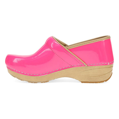 Dansko XP 2.0 Pink Neon Patent Classic Clog