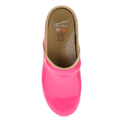 Dansko XP 2.0 Pink Neon Patent Classic Clog