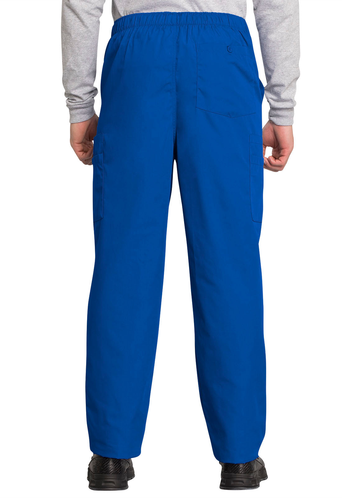 Originals 4000 Men's Fly Front Cargo Pants Royal Model Image Back | Cherokee Workwear