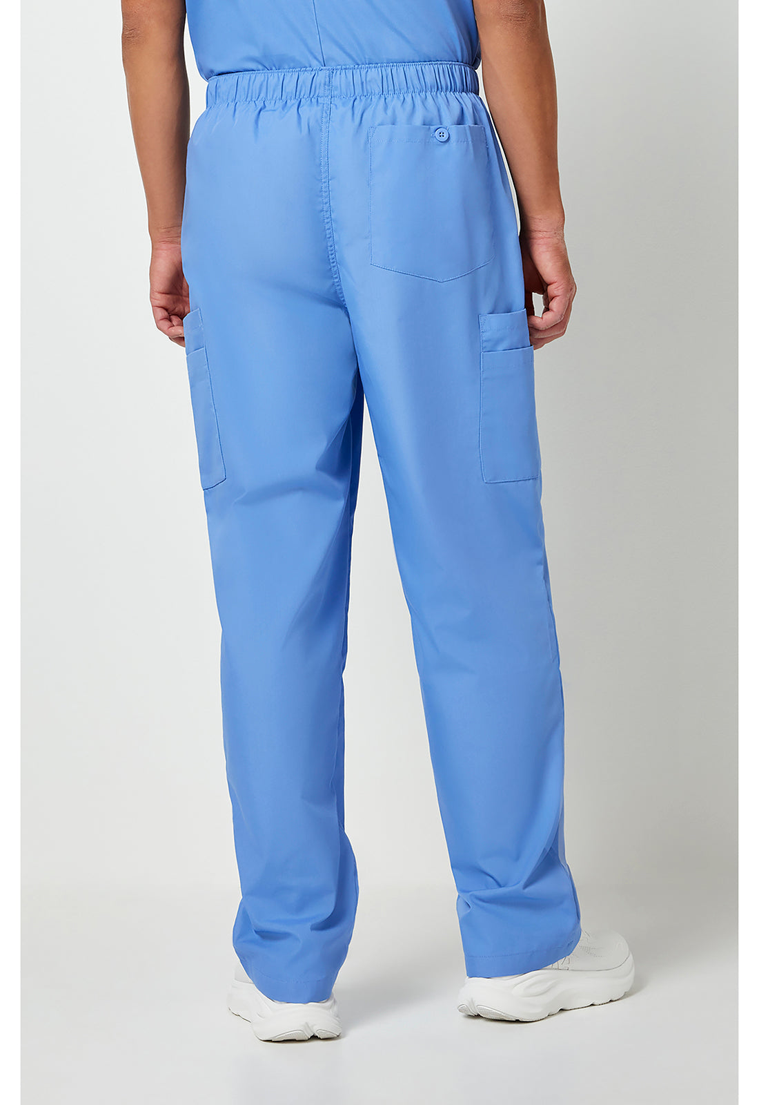 Workwear Originals 4000 Men's Fly Front Cargo Scrub Pants Ciel