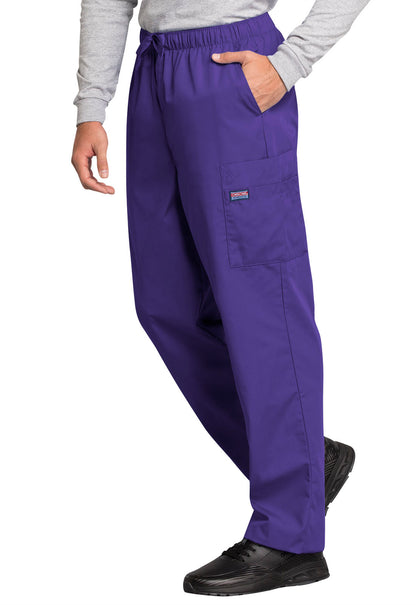 Originals 4000 Men's Fly Front Cargo Pants Grape Model Image Right Side | Cherokee Workwear