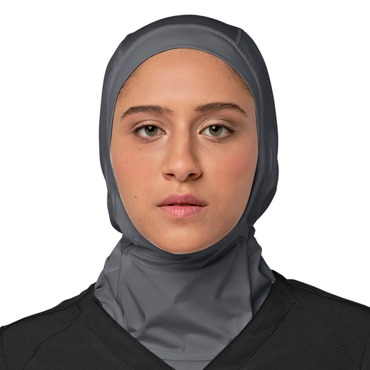 W123 4029 Hijab Pewter Model Image Front | Wink