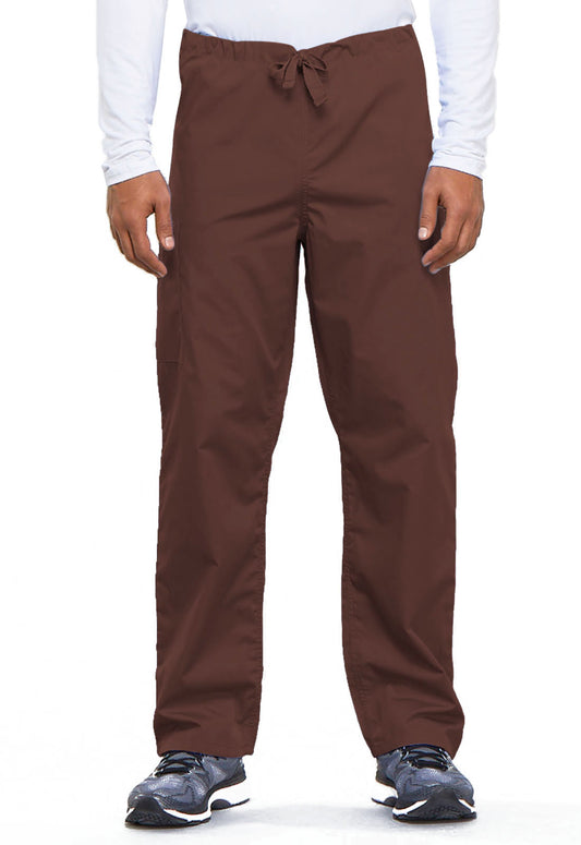 Originals 4100 Unisex Drawstring Cargo Pants Chocolate Model Image Front | Cherokee Workwear