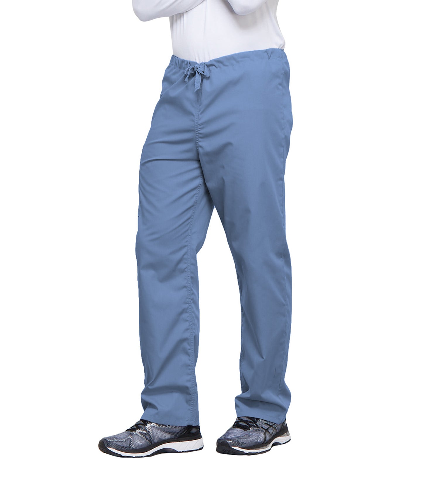 Workwear Originals 4100 Unisex Unisex Drawstring Cargo Scrub Pants Ciel