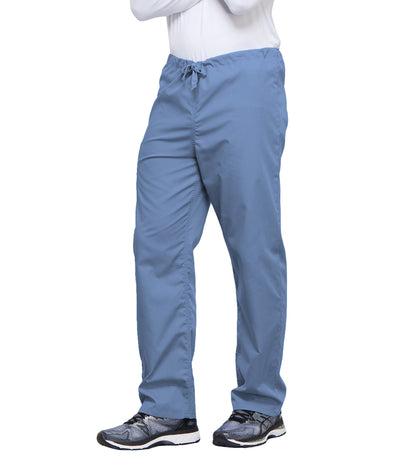 Workwear Originals 4100 Unisex Unisex Drawstring Cargo Scrub Pants Ciel