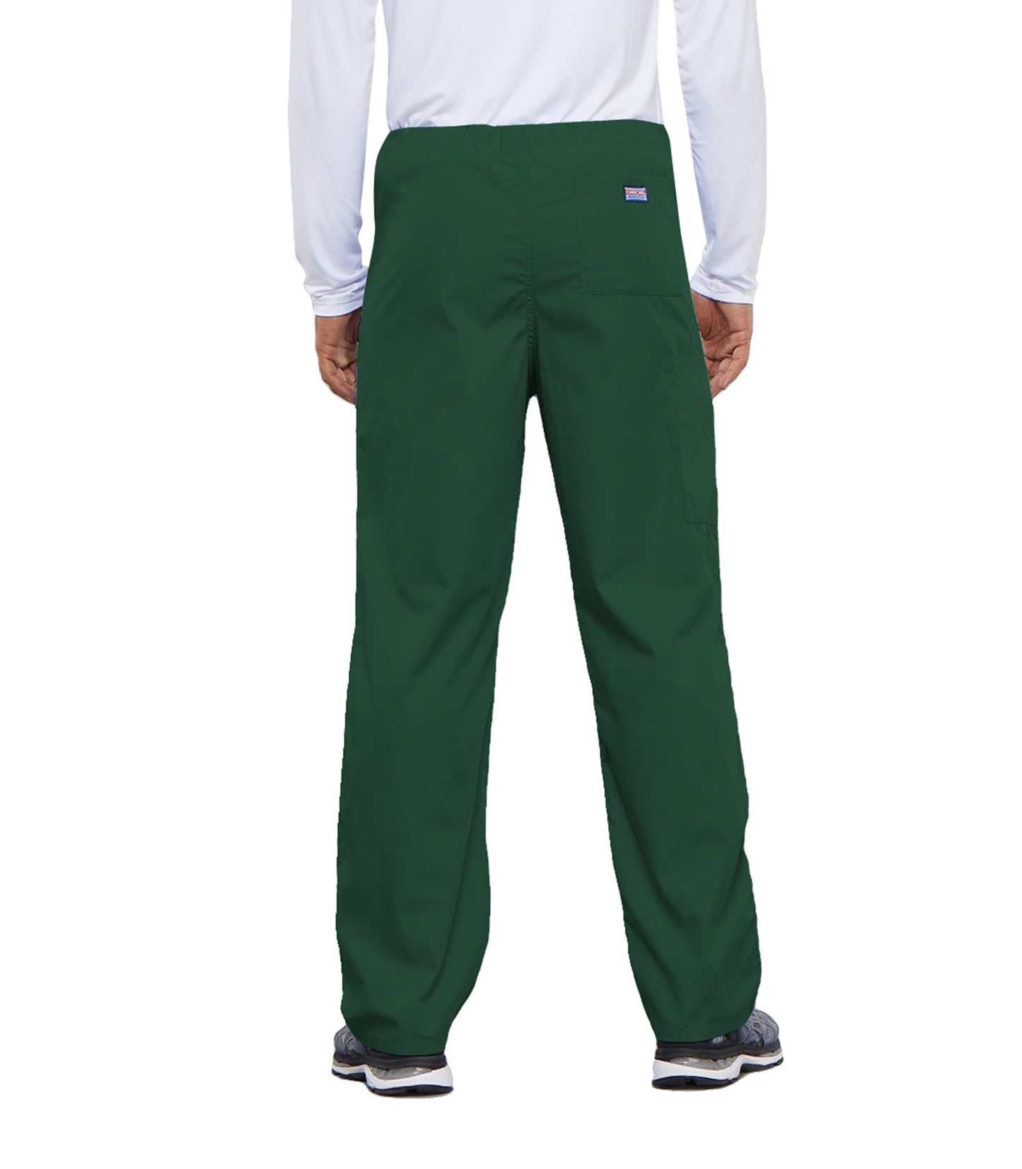 Workwear Originals 4100 Unisex Unisex Drawstring Cargo Scrub Pants Hunter Green
