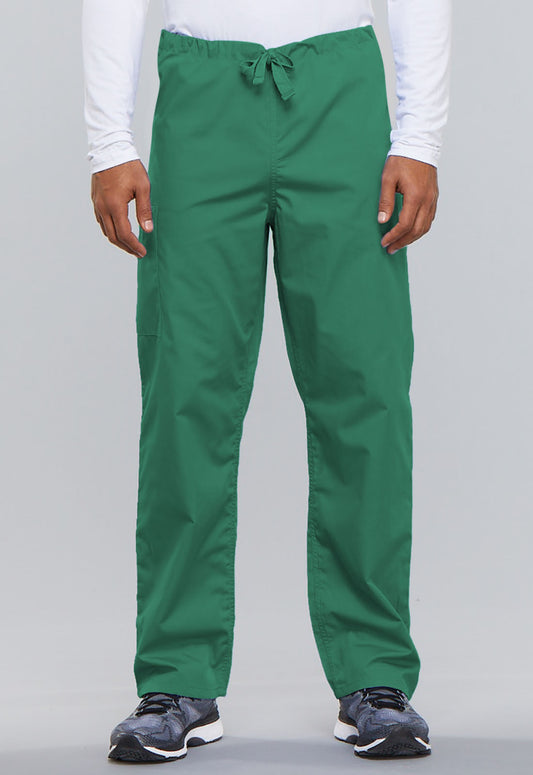 Originals 4100 Unisex Drawstring Cargo Pants Surgical Green Model Image Front | Cherokee Workwear