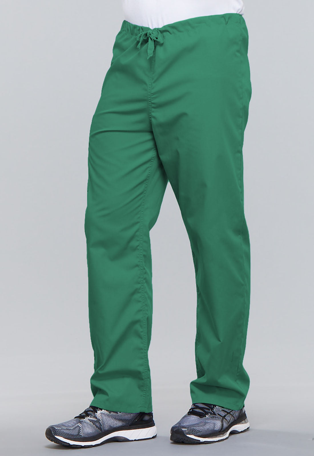 Originals 4100 Unisex Drawstring Cargo Pants Surgical Green Model Image Right Side | Cherokee Workwear