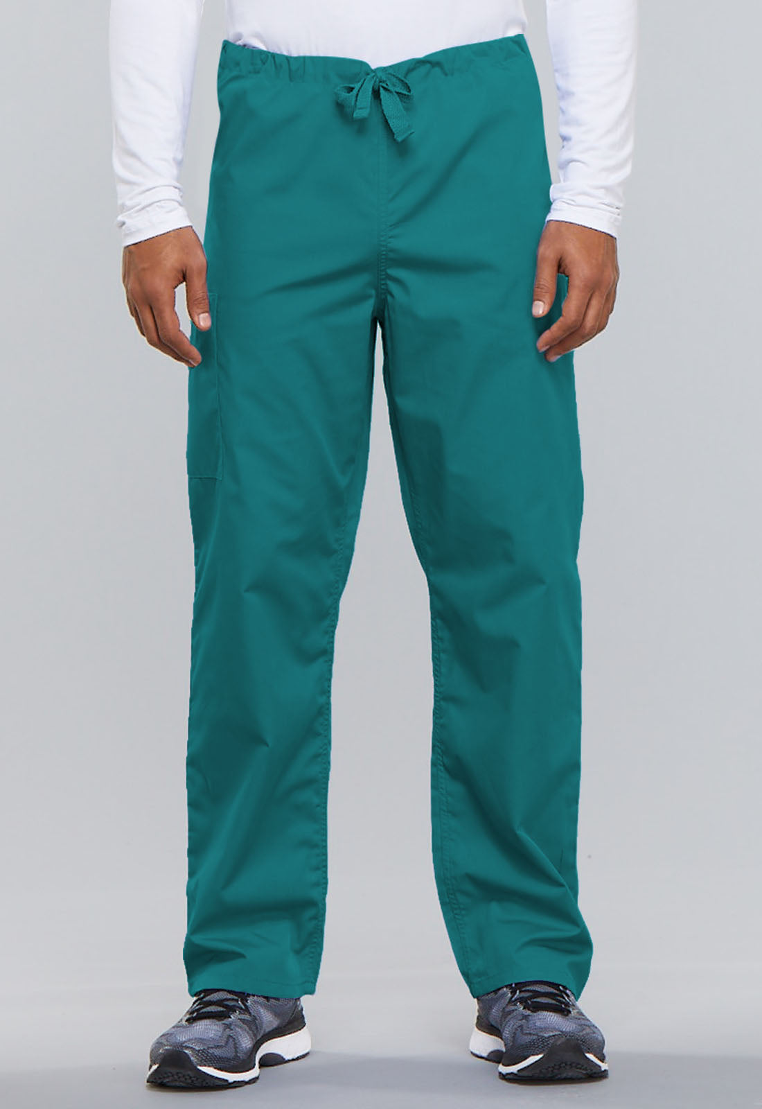 Originals 4100 Unisex Drawstring Cargo Pants Teal Blue