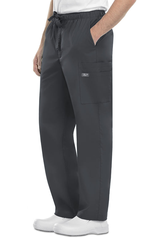 4243 WW Core Stretch Men's Fly Front Cargo Pant (Pewter)