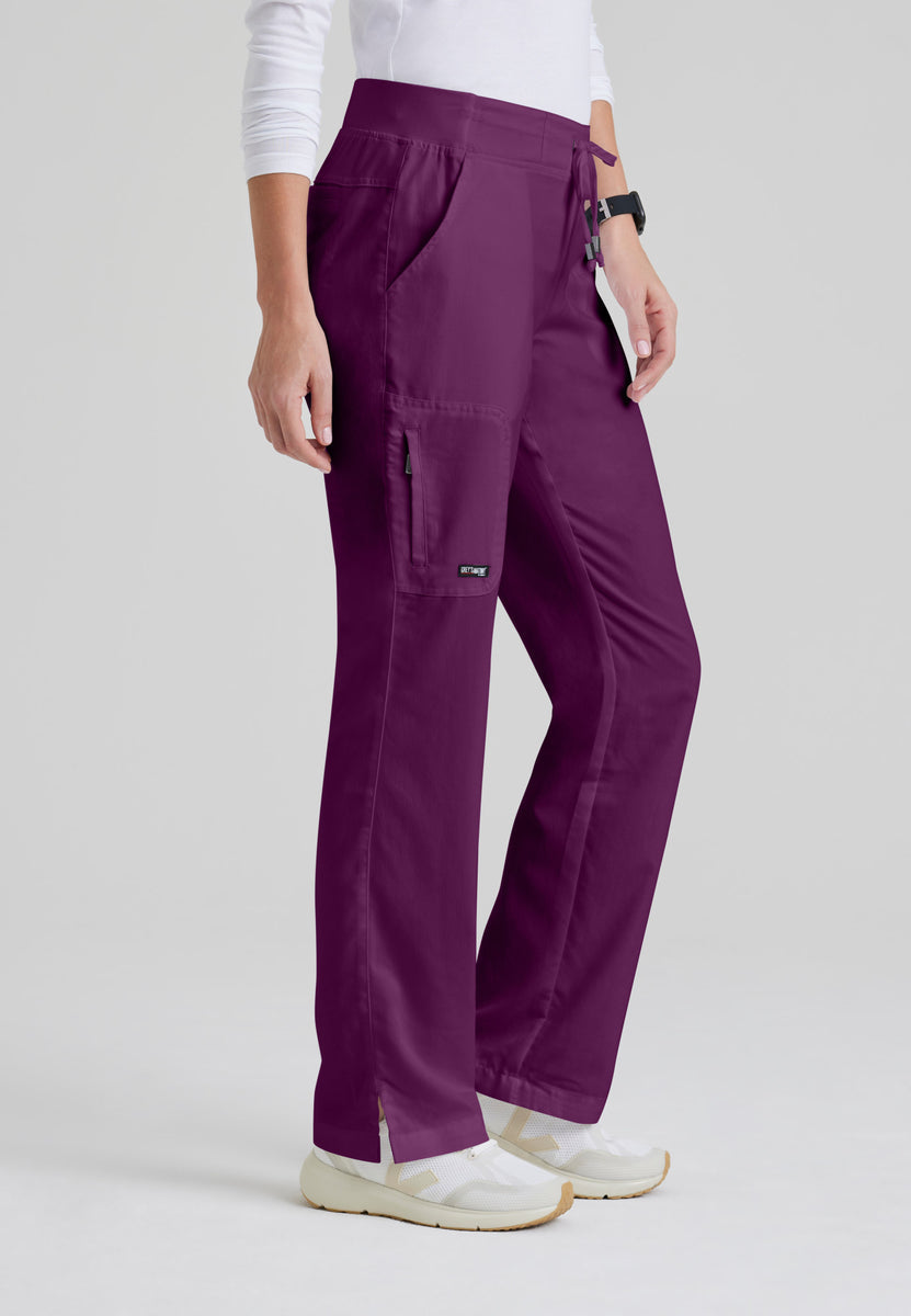 Greys Anatomy 4277 Mia Scrub Pants Wine