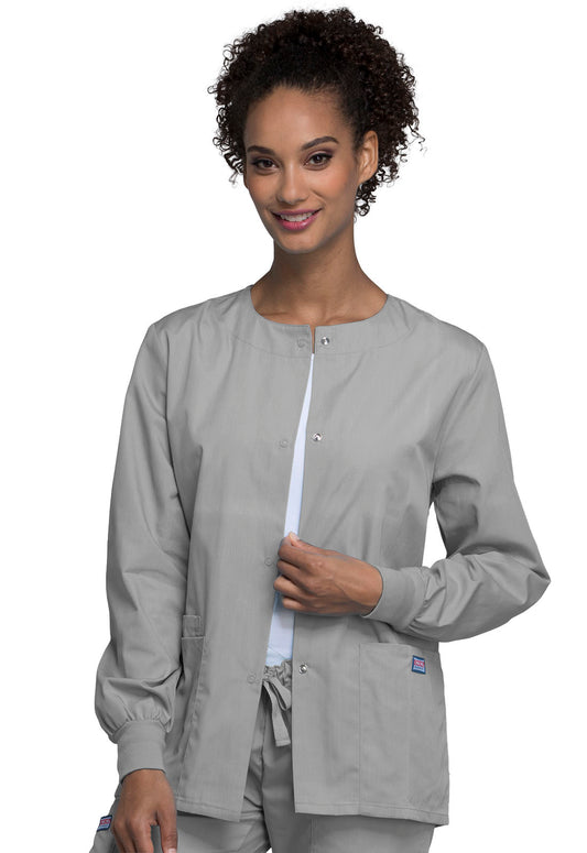 4350 WW Originals Snap Front Warm-Up Jacket (Grey)