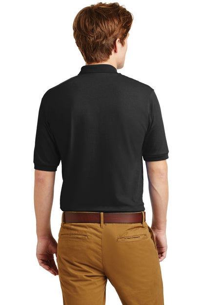 Jerzees Dri-Power Sport Shirt. 437M Black