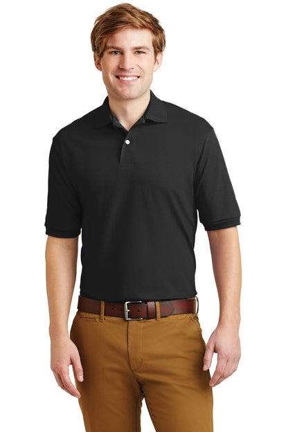 Jerzees Dri-Power Sport Shirt. 437M Black