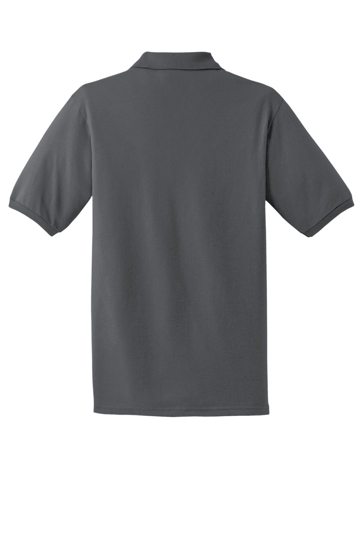Jerzees Dri-Power Sport Shirt. 437M Charcoal Grey