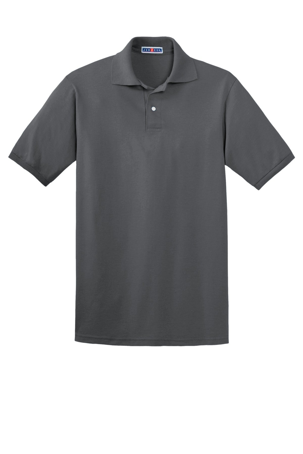 Jerzees Dri-Power Sport Shirt. 437M Charcoal Grey
