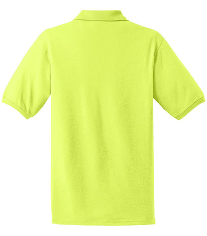 Jerzees Dri-Power Sport Shirt. 437M Safety Green