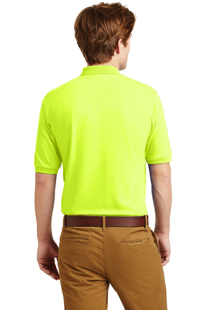 Jerzees Dri-Power Sport Shirt. 437M Safety Green