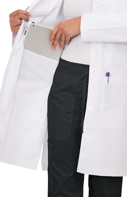 Classics 443 Riley Lab Coat White