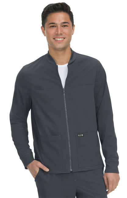 Basics 448 Hayden Jacket Charcoal