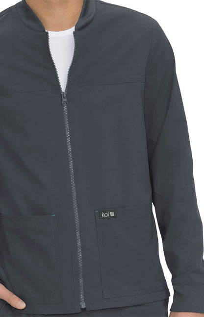 Basics 448 Hayden Jacket Charcoal