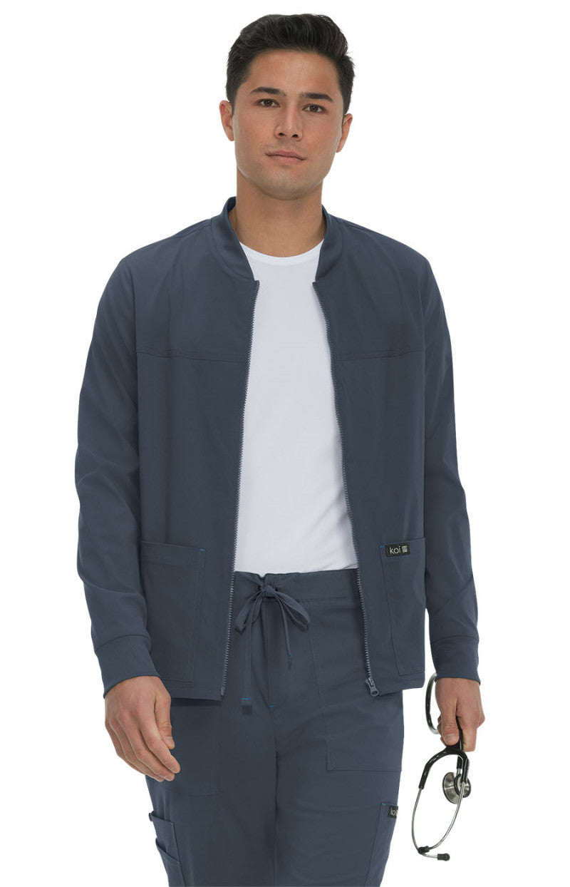 Basics 448 Hayden Jacket Charcoal