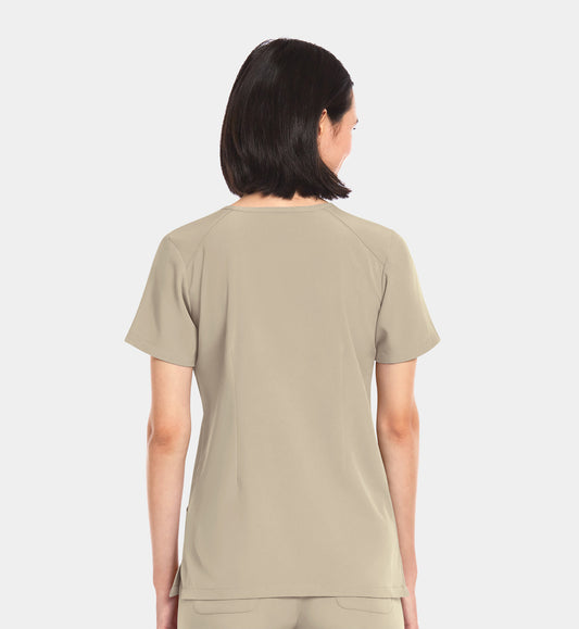 Matrix Impulse 4511 Women’s V-Neck Top Khaki