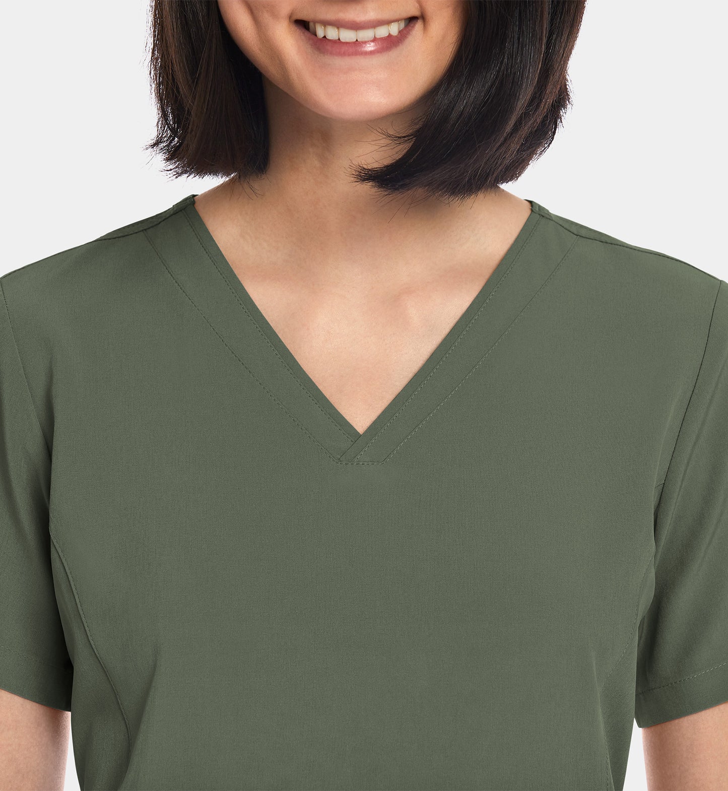 Matrix Impulse 4511 Women’s V-Neck Top Olive