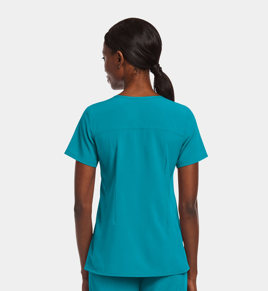 Matrix Impulse 4521 Women’s Mock Wrap Top Teal