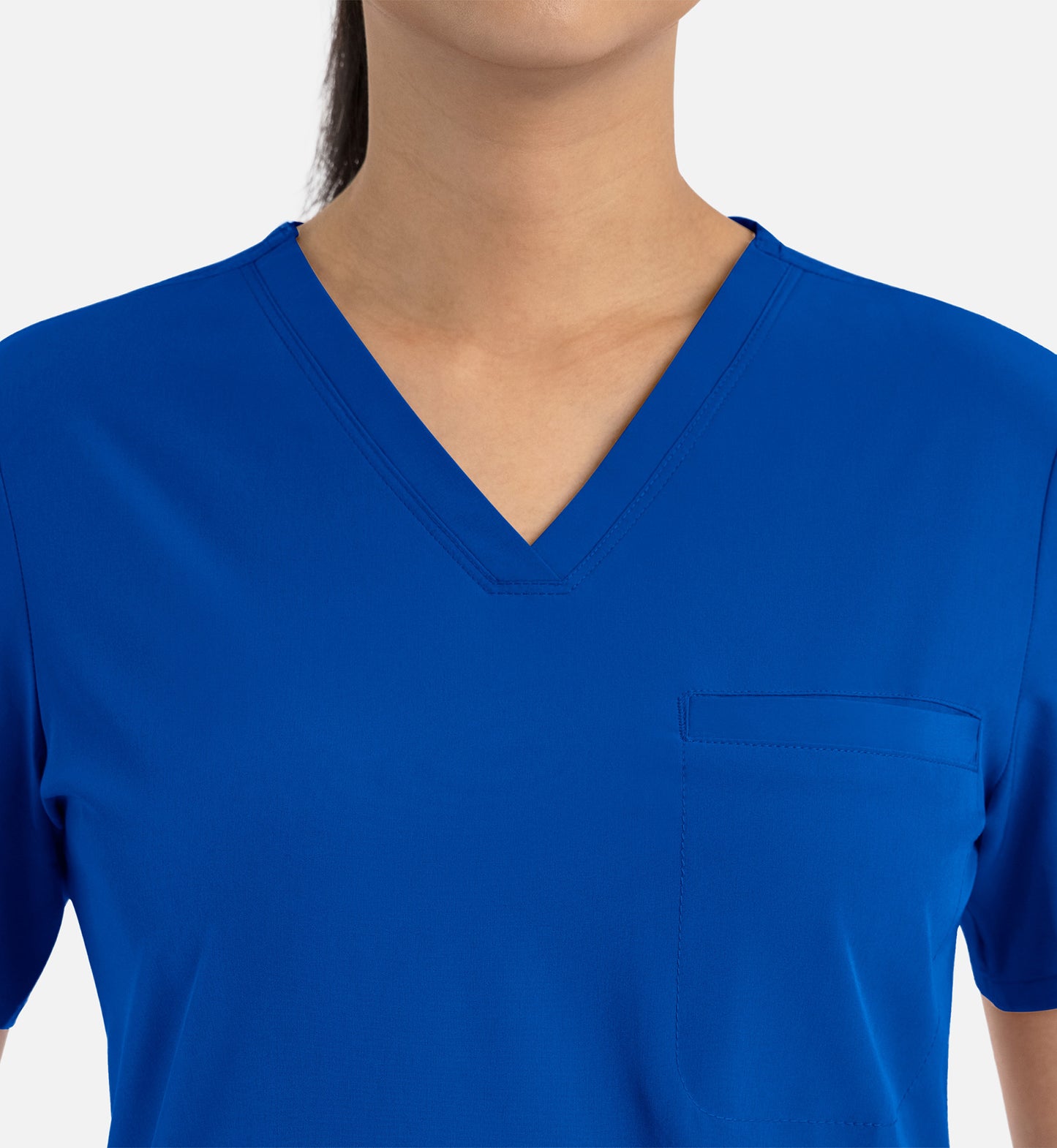 Matrix Impulse 4530 Women’s Tuckable V-Neck Top Royal Blue