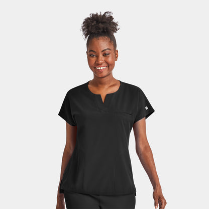 Matrix Impulse 4540 Women’s Notched Neck Dolman Top Black