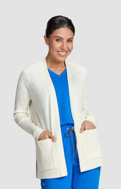 Essentials 463 Kori Sweater Cream / Multi-Color Speckles