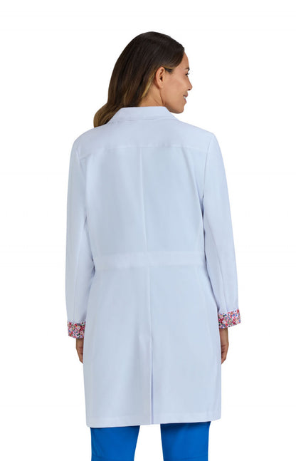 Essentials 466 Fusion Lab Coat White