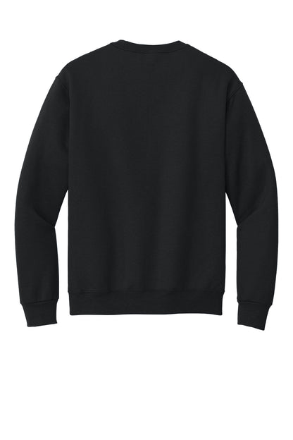 Jerzees Super Sweats NuBlend Crewneck Sweatshirt.  4662M Black