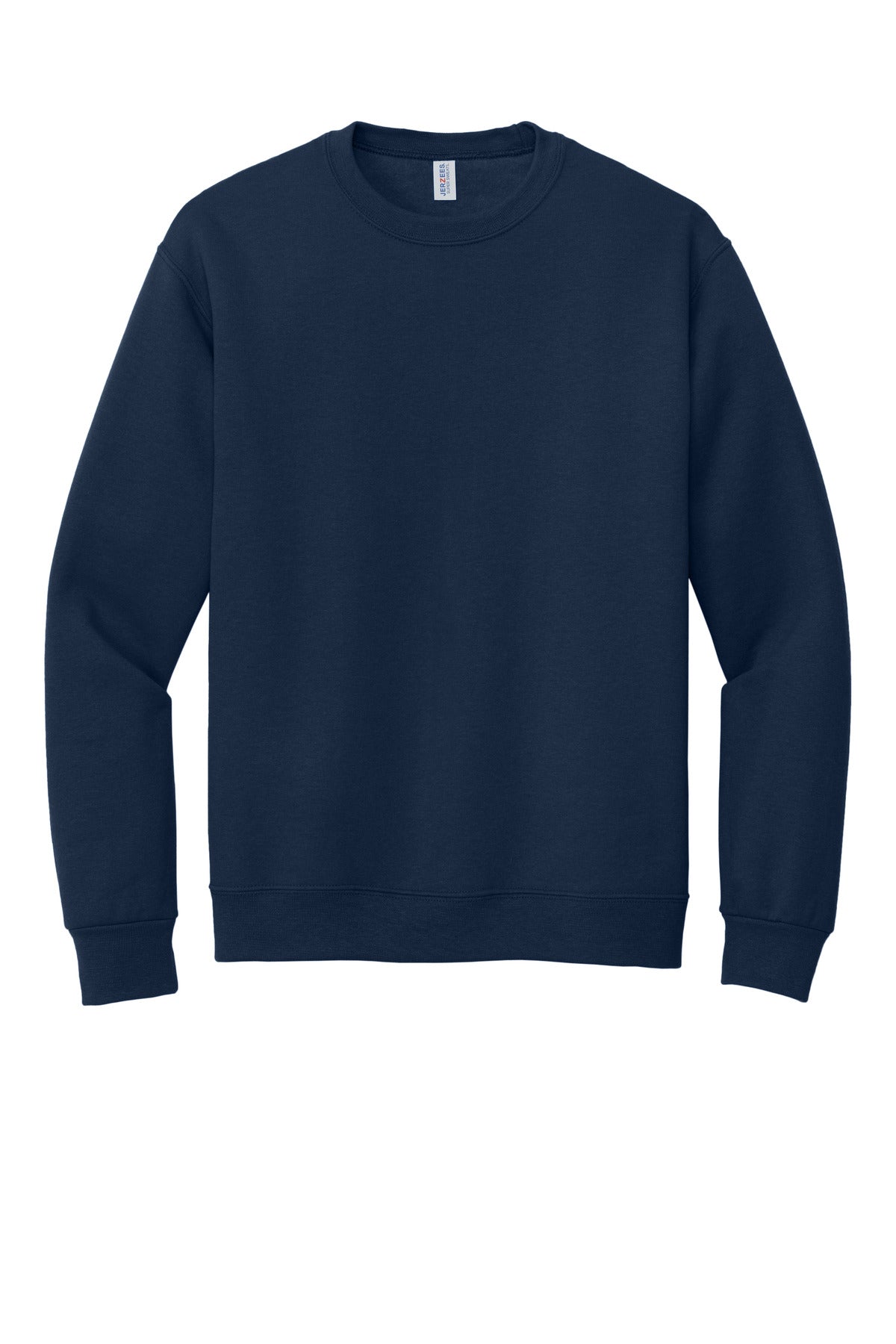 Jerzees Super Sweats NuBlend Crewneck Sweatshirt.  4662M Navy