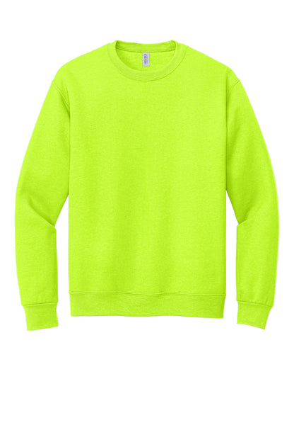 Jerzees Super Sweats NuBlend Crewneck Sweatshirt.  4662M Safety Green