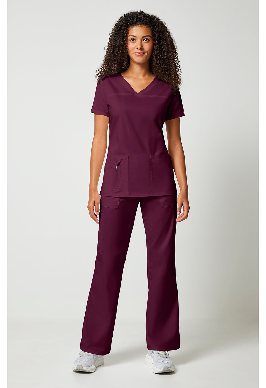 Workwear Core Stretch 4727 Women's V-Neck Scrub Top image 2