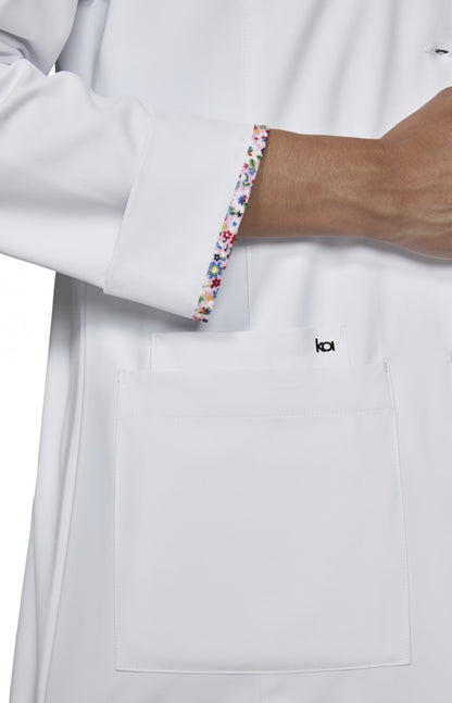 Essentials 473 Connect Lab Coat White