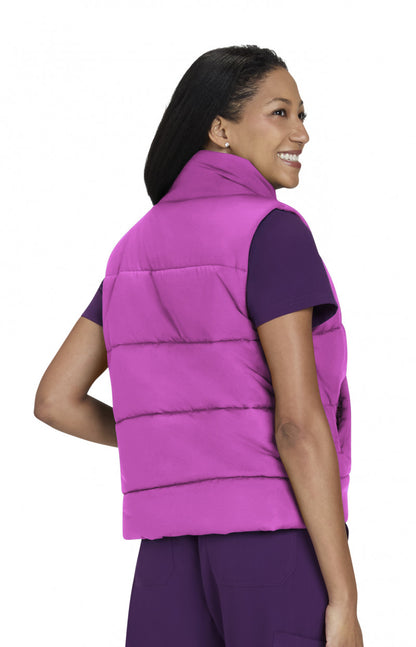 Essentials 475 Nula Vest Hibiscus Pink