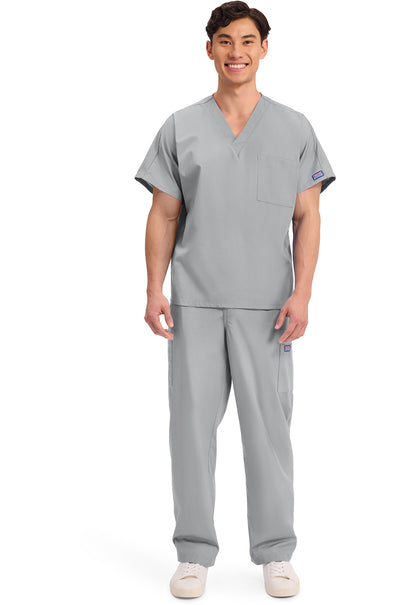 Workwear Originals 4777 Unisex Unisex V-Neck Tunic Grey