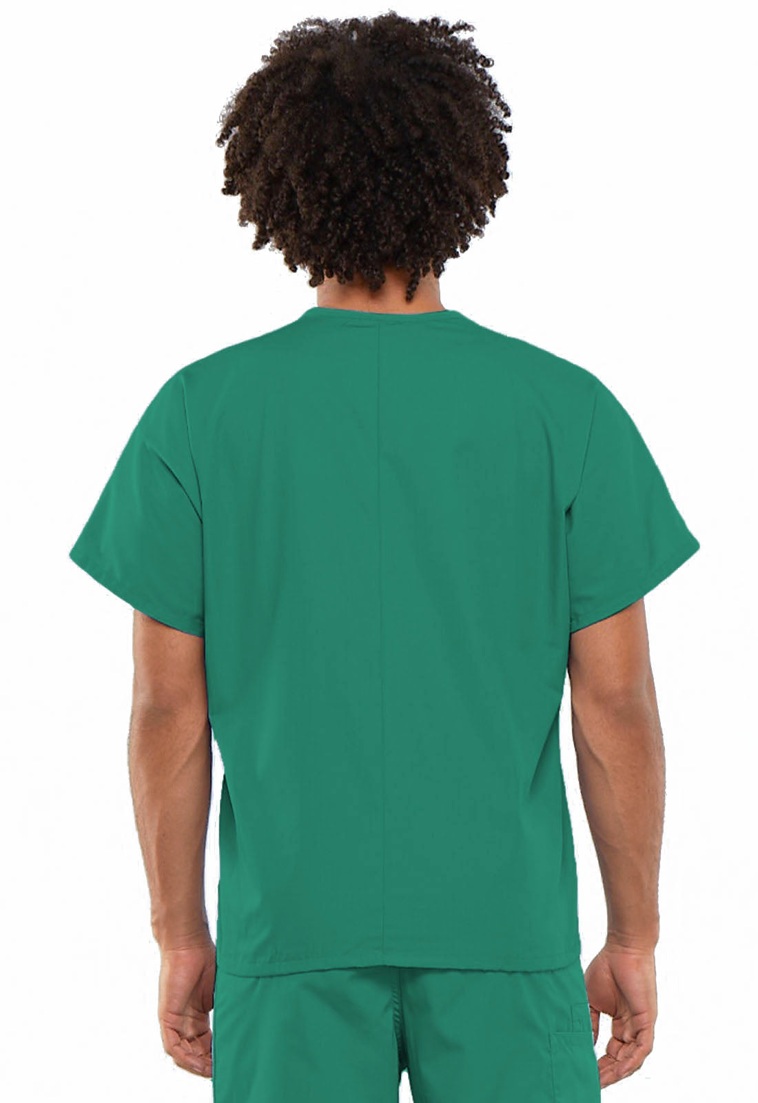 Originals 4777 Unisex V-Neck Tunic Surgical Green Model Image Back | Cherokee Workwear