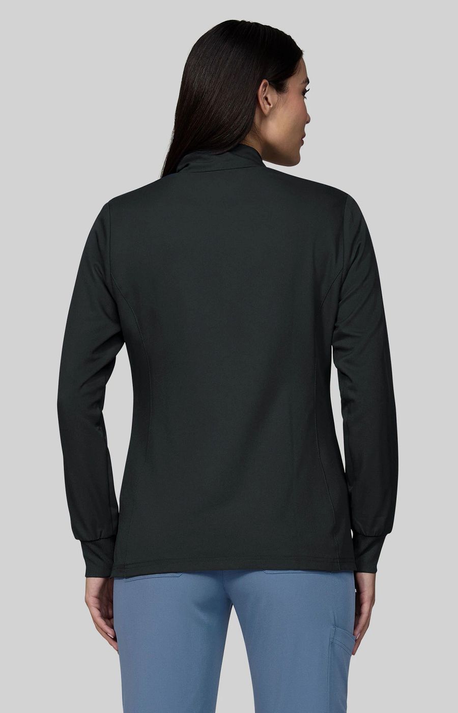 Scrubs Essentials Hera Women's 5-Pocket Jacket Black