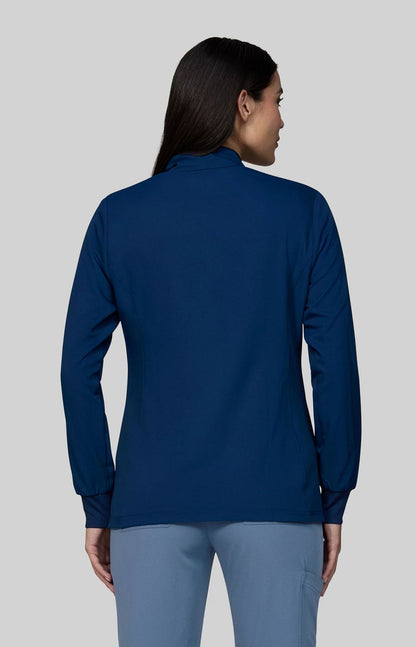 Scrubs Essentials Hera Women's 5-Pocket Jacket Navy