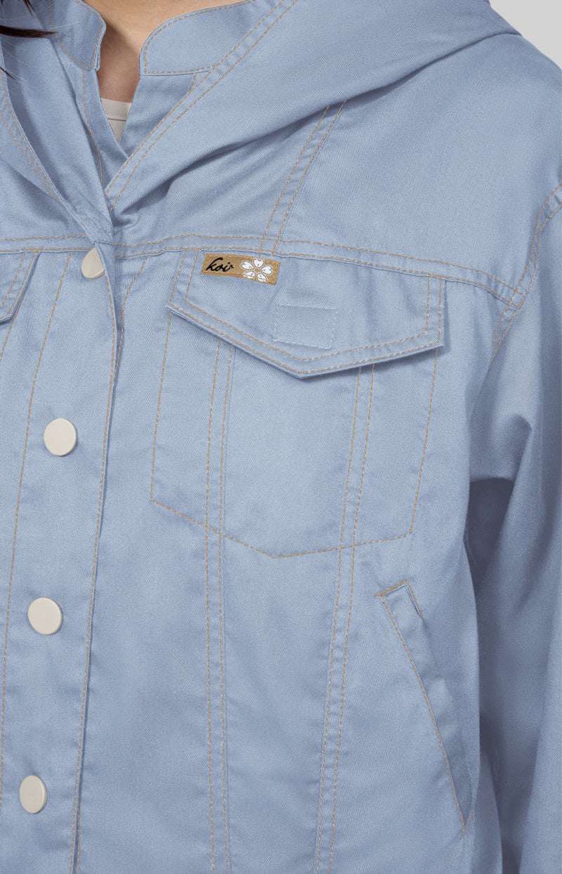 Classics Nyra Women's 4-Pocket Jacket Glass Blue