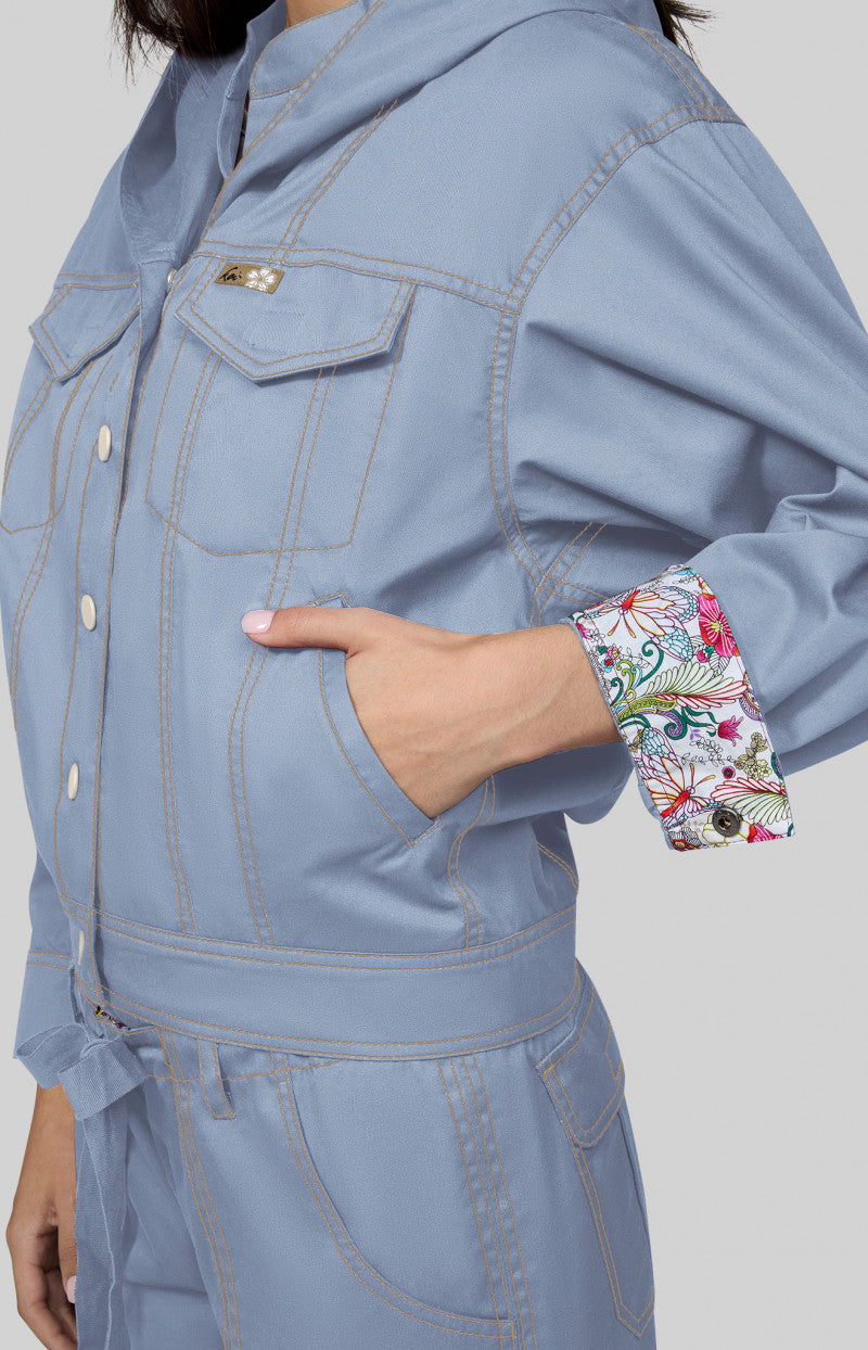 Classics Nyra Women's 4-Pocket Jacket Glass Blue