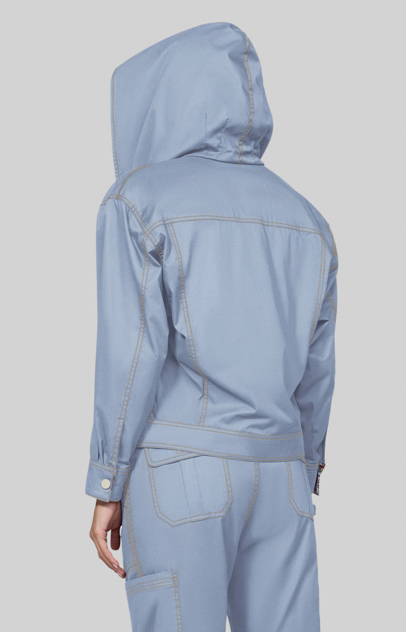 Classics Nyra Women's 4-Pocket Jacket Glass Blue
