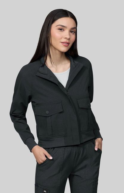 Solis x koi Artesia Women's 4-Pocket Jacket Black