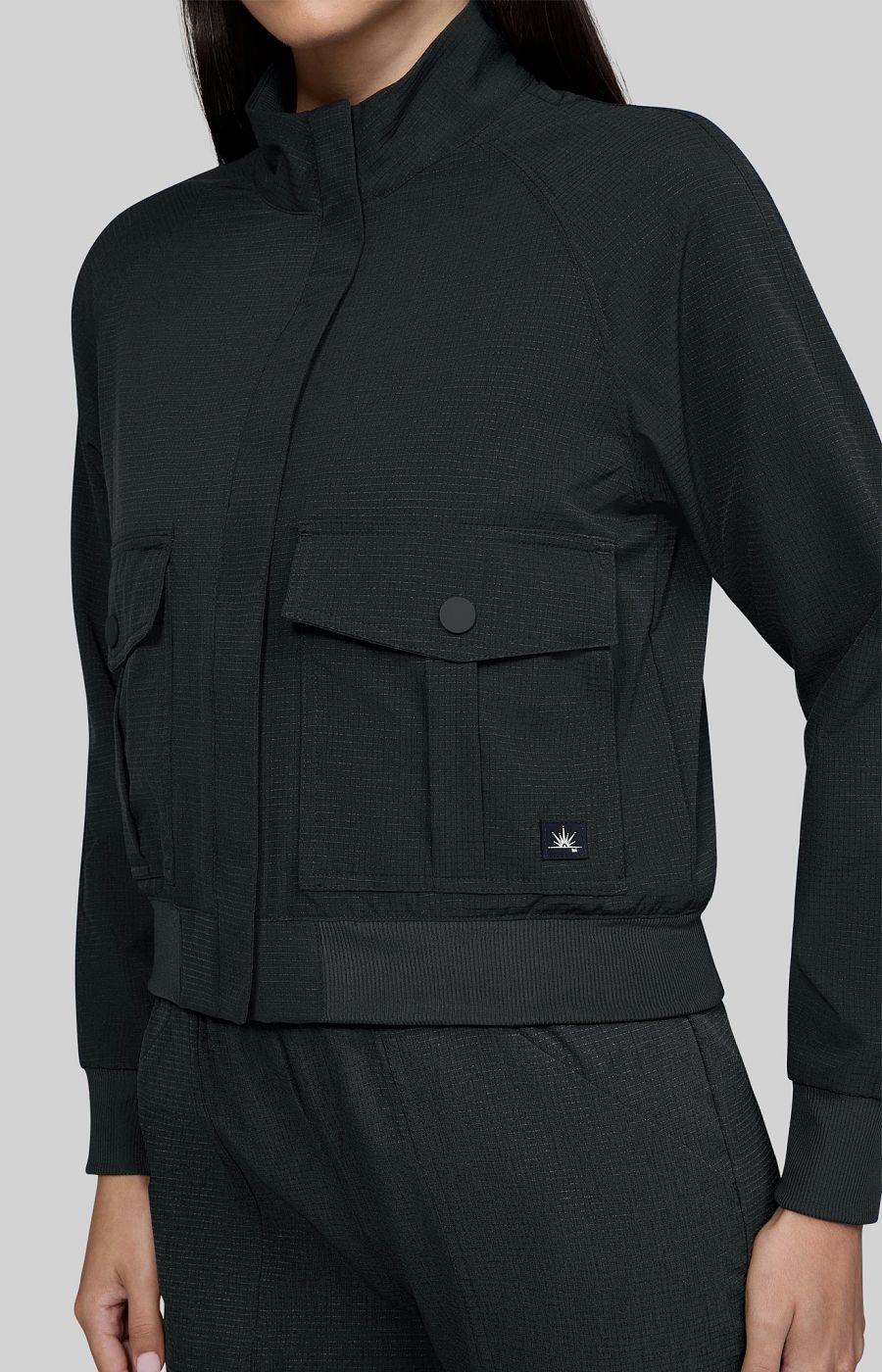 Solis x koi Artesia Women's 4-Pocket Jacket Black